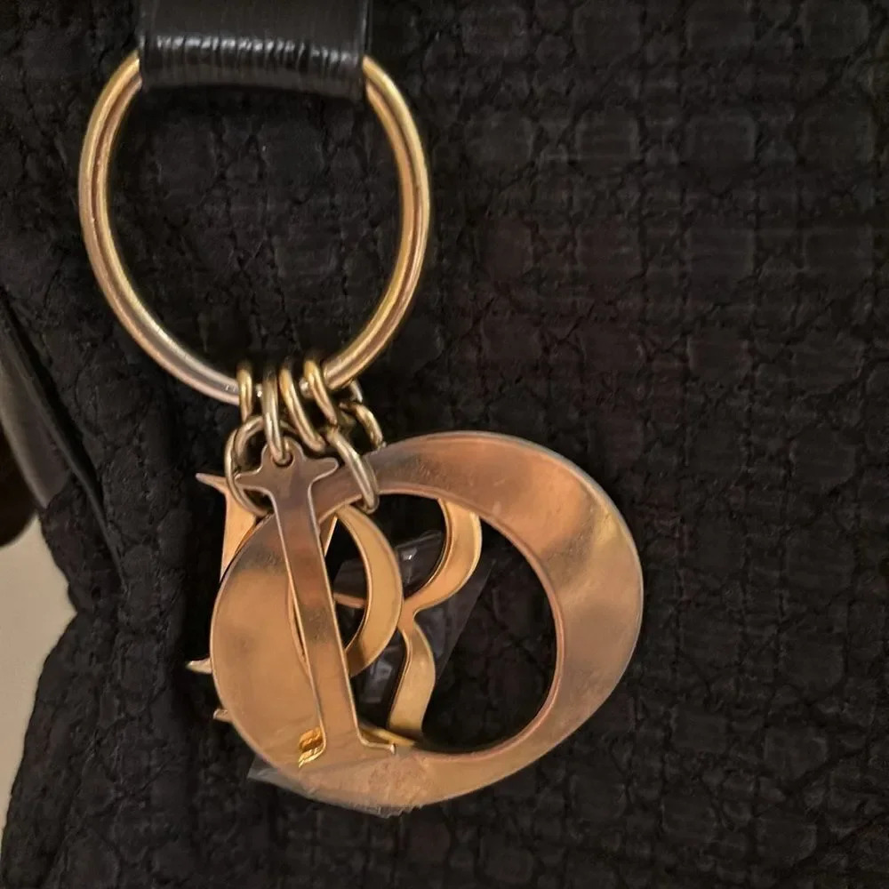 Dior woman's black qulited purse - Picture 5 of 16